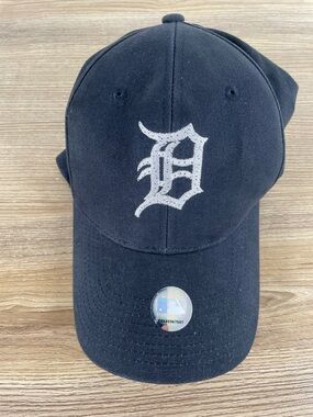 Vintage Detroit Tigers Lightwear Fiber Optic Hat Twins Enterprise MLB Cap Tested